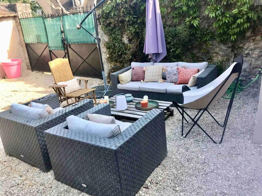 La Guimiette Maison A 40M De Paris 圣阿尔努-昂伊夫林 外观 照片