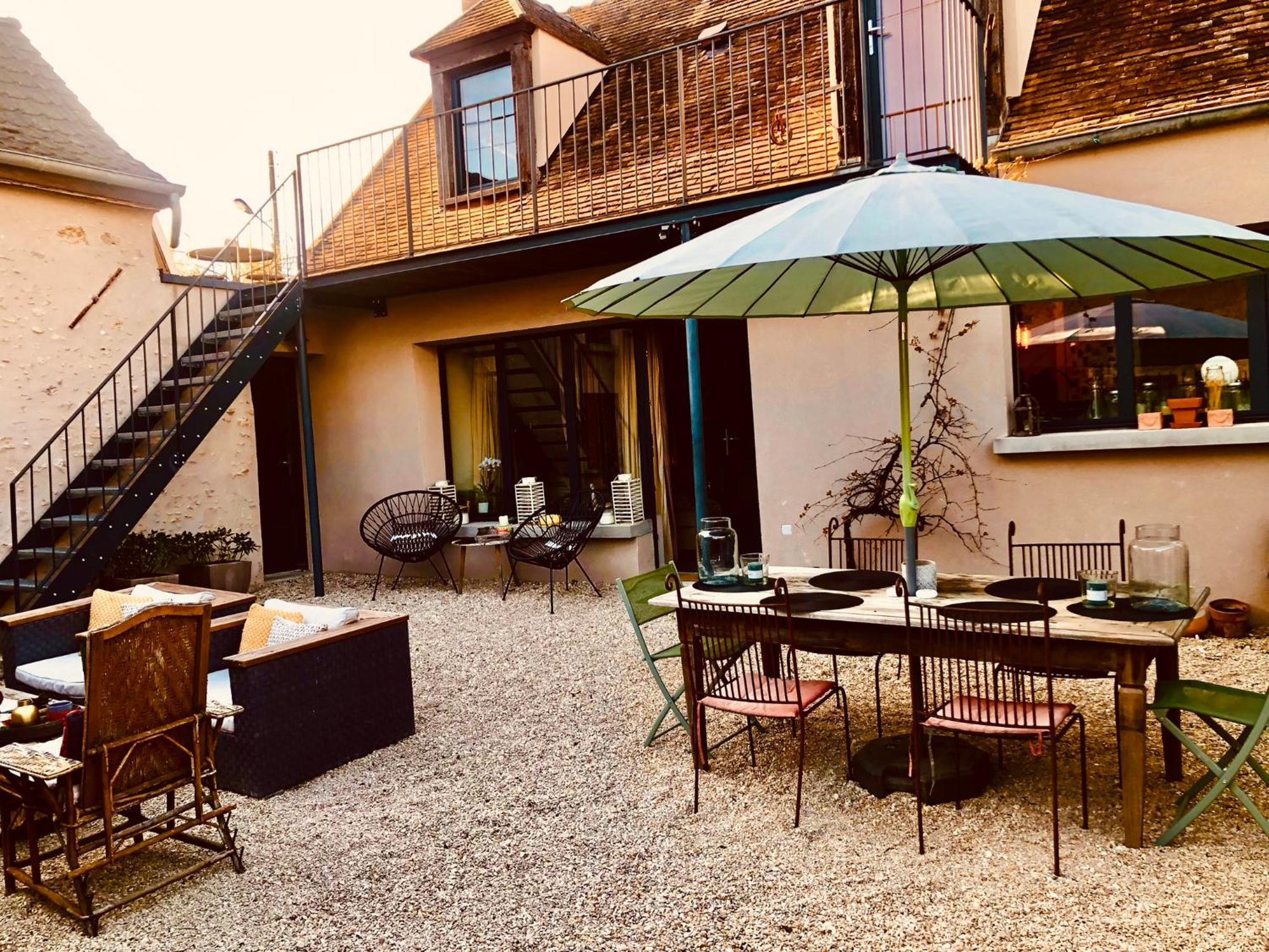 La Guimiette Maison A 40M De Paris 圣阿尔努-昂伊夫林 外观 照片